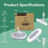 beogan Light Socket Fans with Lights and Remote - LED Socket Fan Light, Quiet Ceiling Fan for Kitchen Bathroom Store