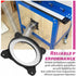 MOWZXL 4" Surface Mount Dustport Steel Ring Receiver for Dust Collection, Magnetic Dust Collection Powerful Suction