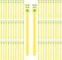Fainne 60 Pcs Bee Pens, Black Ink Gel Pens for Kids, Cute Cartoon Fine Point Roller Marker Pens for Classroom