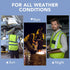 XPCARE Reflective Safety Vests For Women Men, High Visibility Security Vest Pockets and Zipper Front Construction Work