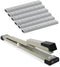 Long Reach Stapler - 20 Sheets Capacity, Adjustable up to 12”, Perfect for Binding Books and Pamphlets (Bundle with