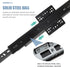 12-inch (300mm) 2pcs Hidden Side Mount Drawer Slides with Ball Bearing Cabinet Drawer Track Guides for Tv Stand