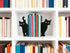 Generic Set 2 Cat Metal Bookends of Cute Cat Design Book Ends for Home Office Desk Shelves Reading Room Decor for Cat