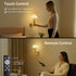 Set 2, 5000mAh 2 Dimmable Bulbs 3 Battery Operated Wall Sconce of Rechargeable Wireless Wall Lights with and Remote