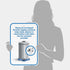 12x18 Inches, 3M .063 Please Do Not Deposit Feminine Hygiene Products Sign, EGP Reflective Aluminum, Fade Resistant