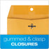 Quality Park 6 x 9 Clasp Envelopes, 100 per Box, Kraft Paper with Clasp and Gummed Closures