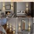 2 Pack, 0-100LM Dimmable, 3000K LED Night Lights Plug into Wall Acrylic Nightlight with Dusk to Dawn Sensor, Stepless