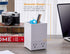 Bostitch Office Konnect Pencil Cup Desk Organizer, White Pen Cup for Office Supplies