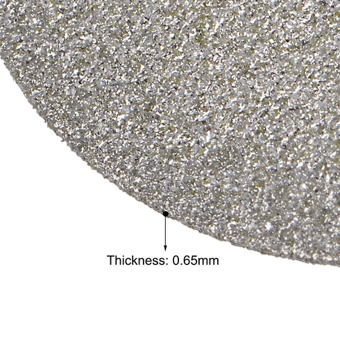 uxcell 10 Pcs 22mm Diamond Cutting Wheels with 2 Pcs Mandrels for Rotary Tool