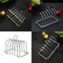 6 Toast Bread Rack Stainless Steel Bread Holder Kitchen Slices Bread Display Stand Lightweight Food Display Tool