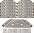 Aufuga Universal Stainless Steel Furniture Corner Connector Heavy Duty Corner Bracket,20 Pcs Angle