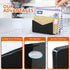 Richboom Black Acrylic Mail Holder, Envelope Holder for Desk Countertop, Letter Holder for Home Office School