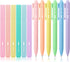Mr. Pen Aesthetic Highlighters and Gel Pens, 12 Pack, Pastel Color No Bleed Highlighters