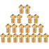 E3D Nozzles, ExcelFu M6 0.4mm Brass Nozzle for 1.75mm Filament E3D V5-V6 3D Printer, Pack of 20