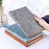 Leather Journal Refillable Notebook, A5 Binder 6 Ring, Thick Lined Journal Ruled Notebook, Magnetic Buckle Closure,
