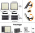 3 184 150% 16.4 Solar Lights Outdoor Waterproof, Motion Sensor Outdoor Lights, Modes LED Bright Upgraded Convex Lens Ft