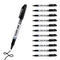 Markal Dura-Ink 15 Fine-Line Permanent Ink Marker, Black, 12-Pack