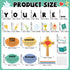 Christian Jesus Bulletin Board Decoration Set Religious Cross Bible Bulletin Board Borders You Are Positive Paper Cutouts Inspirational Christian Bulletin Boarder for Jesus School Classroom Decor