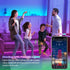 65.6ft/20M 5050 Led Strip Lights, Long Smart Music Sync RGB Color Changing Light Strip Bluetooth APP/IR Remote/Switch