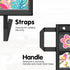 Godery Border Storage Pocket Chart, Classroom Pocket Charts for Organizing and Displaying Decorations (Black)