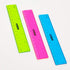 BAZIC Plastic Ruler 6" (26cm), Inches Centimeter Metric Measuring Drafting Rulers, 3/Pack, 1-Pack