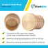 SharkBite 1 Inch Crimp Plug, Pack of 10, Brass Plumbing Fitting for PEX Pipe