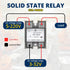 Single Phase Solid State Relay Module SSR-100DD: Control 3-32V DC Load 5-220V DC