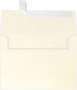 LUXPaper A7 Invitation Envelopes | 5 1/4" x 7 1/4" | 50 Qty | Peel & Press | Champagne Metallic | 80lb. Text