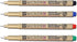 G.T. Luscombe Pigma Micron 01 Fine Point Bible Note Pen Kit, No Bleed, Black, Blue, Green, Red (Set of 4)