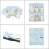 MINGSEECESS 6 Packs Cute Animal Cartoon Sticky Notes Self-Stick Memo Pad Sets for Pet Lovers Women Girls