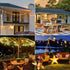 25FT G40 20 Bulbs(4 Spare),5W E12 Globe Patio Lights with Edison Glass Base Warm Yellow Outdoor String