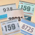 48 Packs Lewtemi Race Bib Display Vinyl Protector Sheets Running Medal Hanger Display Clear Protective Medal Holder