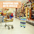 Ciieeo Portable Foldable Shopping Cart with Wheels Expandable Grocery Trolley Bag Reusable Supermarket Bag for Shopping