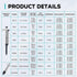 LAB FISH 2-10ml Capacity Laboratory Micropipette, High Accurate Single Channel Pipettor with 20pcs Tips Set