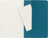 Moleskine Cahier Journal, Soft Cover, Large (5" x 8.25") Plain/Blank, Brisk Blue, 80 Pages (Set of 3)