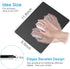 Hard Mouse Pad, Unique 3 Layers Design with Plastic Surface for High DPI Mice, Large Size (11.6"x9.5") Black