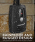 100 15A 1/2HP, Fosmon Outdoor Light Timer Outlet with Remote Control, Waterproof Dusk to Dawn Plug-in Timer