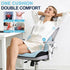 Generic Seat Cushion for Office Chair,Seat Cushion with Back Support, Memory Foam Chair,Cushion Coccyx Cutout