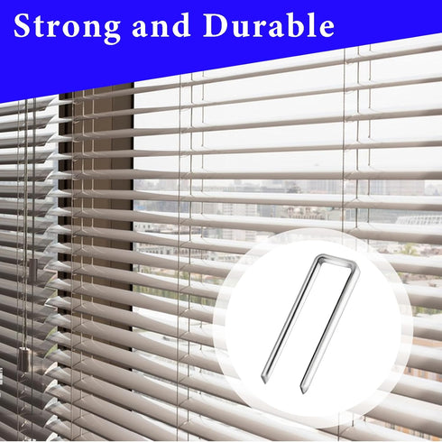 Tweruna 80 (1.60.5cm/0.60.2inch) PCS Plantation Shutter Repair Kit, Plantation Shutter Staples, Replacement Louvers
