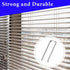 Tweruna 80 (1.60.5cm/0.60.2inch) PCS Plantation Shutter Repair Kit, Plantation Shutter Staples, Replacement Louvers