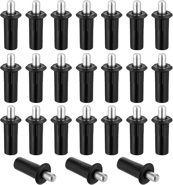 Ajcotahm 24 Pieces Spring Loaded Pin, Cabinet Door Repair Pins Damper Replacement Repair