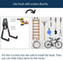 Heavy Duty Super Strong Magnetic Hooks (4-Pack) for Power Drill, Garden Tools, Hose, Straps, Steel Pegboard, Garage