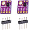 2pcs GY-SHT31-D SHT31-D 3.3V Temperature and Humidity Sensor Module Breakout with Digital Output IIC I2C Interface