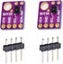 2pcs GY-SHT31-D SHT31-D 3.3V Temperature and Humidity Sensor Module Breakout with Digital Output IIC I2C Interface