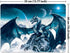 Extra Large (X-Large) Non-Slip Rectangle Mousepad, Blue Ice Dragon for Home, Office and Gaming Desk