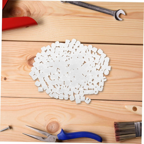 200pcs STOBOK Cabinet Hinge Dowels Replacement Parts for Cabinet Bedside Table Thread Inserts