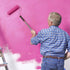 6FT Paint Roller Kits - 9.5 inches Roller Frame with 3 Covers and 60 inches Stainless Steel Handle