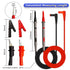 WG-011 III 1000V & CAT IV Test Lead and Safety Alligator Clips Soft Silicone Electrician Test Leads Kit with Silicone Alligator Clips CAT600V (Test Lead)