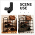 20pcs 11mm Closet VOSAREA Shoe Rack Connectors: Modular Tube Joints - Diy Storage Rack Connectors for Wardrobe