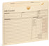 Blue Summit Job Folders, 10 x 12 Inches, Preprinted for Job Tracking, Manila Cardstock, 100 Folders